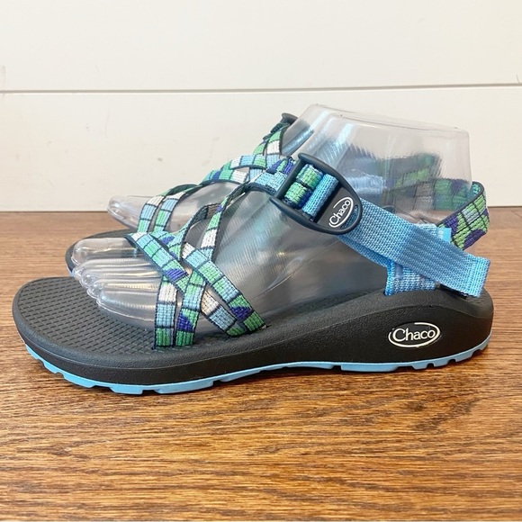 Chaco | Women's Zx/1 Cloud Outdoor Sandal in Break Shamrock Size 8 - Picture 6 of 9